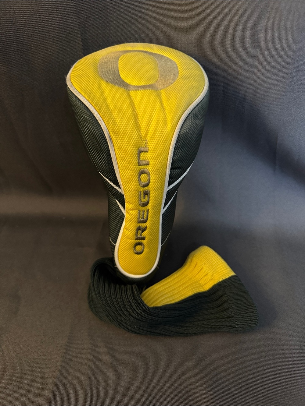 Men's Yellow & Green Oregon Ducks Golf Club Headcover